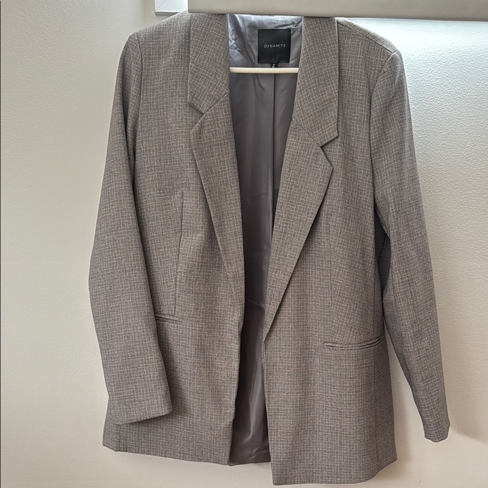 Dynamite Gray Blazer